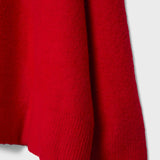 Elena™ - Класически червен пуловер