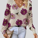 Anelia™ - Елегантна нощница с флорален мотив