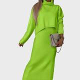 Viktoria™ - Елегантен плетен комплект от две части