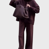 Petrana™ - Елегантен комплект от две части с поло яка