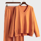 Zdravka™ - Комплект от две части с V-образно деколте