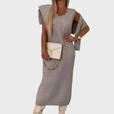 Viktoria™ - Елегантен плетен комплект от две части