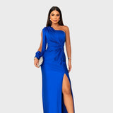 Mariela™ - Елегантна сатенена рокля