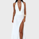 Iskra™ - Секси рокля с V-образно деколте