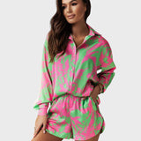 Bonka™ - Комплект риза и шорти Santorini