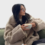 Ginka™ - Овърсайз шушляково яке