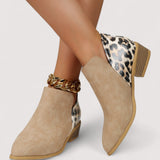 Todorka™ - Боти с леопардов принт