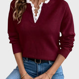 Zhivka™ - Изискана нощница с дантелена яка