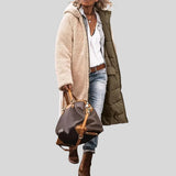 Liliana™ - Топло подплатено яке с качулка