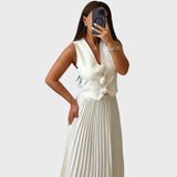 Boryana™ - Елегантен комплект от две части без ръкави