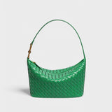 Blagovesta™ - Тъкана кожена чанта през рамо