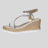 Vili™ - Ортопедични сандали с клиновиден ток