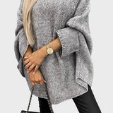 Emilia™ - Дълъг плетен пуловер