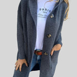 Iveta™- Дълго плетено палто