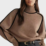 Dimana™ - Пуловер с контурен детайл