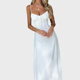 Katerinka™ - Макси рокля без ръкави с връзки