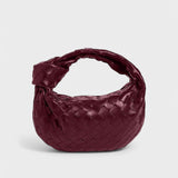 Reni™ - Мини чанта тип „хобо“ с плетен възел