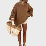 Lora™ - Paris Oversized плетен пуловер