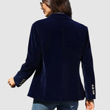 Denitsa™ - Елегантно кадифено палто