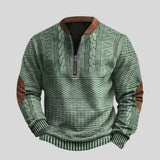 Gabriel™ - Pletený svetr s detaily na zip