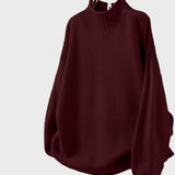 Dragomira™ - Голям пуловер с висока яка