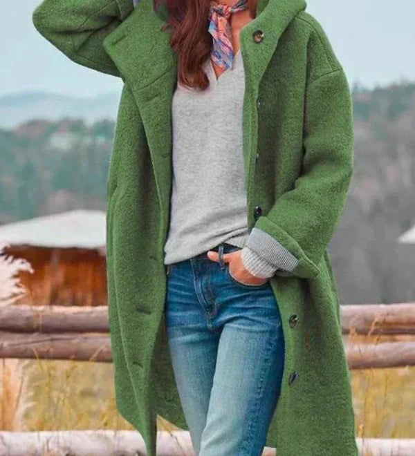 Sofia™ | Stylový dlouhý zimní kabát 