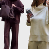 Petrana™ - Елегантен комплект от две части с поло яка