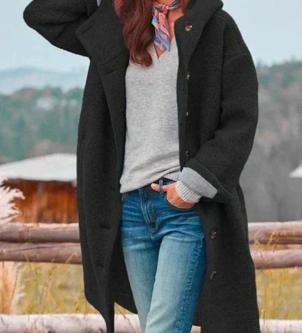 Sofia™ | Stylový dlouhý zimní kabát 