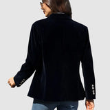 Denitsa™ - Елегантно кадифено палто