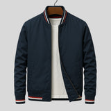 Daniel™ - Elegantní Bomber Bunda s Průhy
