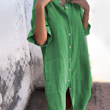 Melanie™ | Ibiza Styl Ležérní Košilová Šaty