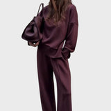 Petrana™ - Елегантен комплект от две части с поло яка