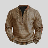Gabriel™ - Pletený svetr s detaily na zip