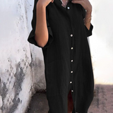Melanie™ | Ibiza Styl Ležérní Košilová Šaty