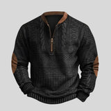 Gabriel™ - Pletený svetr s detaily na zip