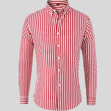 Jan™ - Pruhovaná pánská košile – Elegantní a sebevědomá 