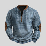 Gabriel™ - Pletený svetr s detaily na zip