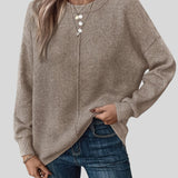 Jitka™ - Casual Elegantní Svetr 