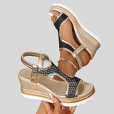 Edita™ - Elegantní ortopedické sandály na klínku
