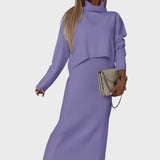 Viktoria™ - Елегантен плетен комплект от две части