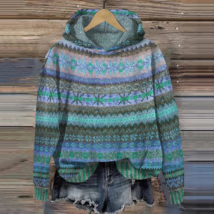 Veyra™ | Retro Etnická Mikina 