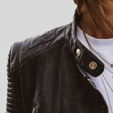 Mihaila™ - Елегантно кожено палто