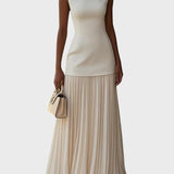 Ekaterina™ – Дълга рокля без ръкави с волани