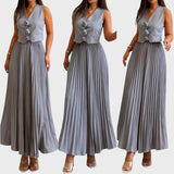 Boryana™ - Елегантен комплект от две части без ръкави