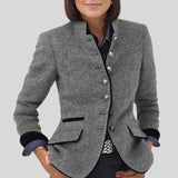 Magda™ - Elegantní krátká bunda s kapsami 