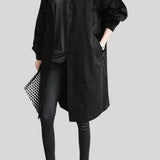 Linda™ - Oversized trenčkot s kapucí 