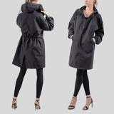 Linda™ - Oversized trenčkot s kapucí 