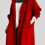 Linda™ - Oversized trenčkot s kapucí 