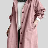 Linda™ - Oversized trenčkot s kapucí 
