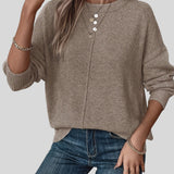 Jitka™ - Casual Elegantní Svetr 